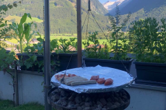 Dreibein Schwenkgriller